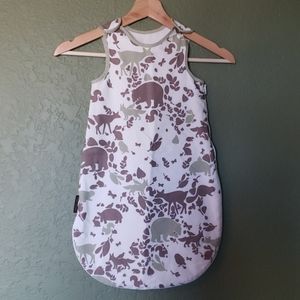 Dwell Studio baby sleep sack woodland tumble